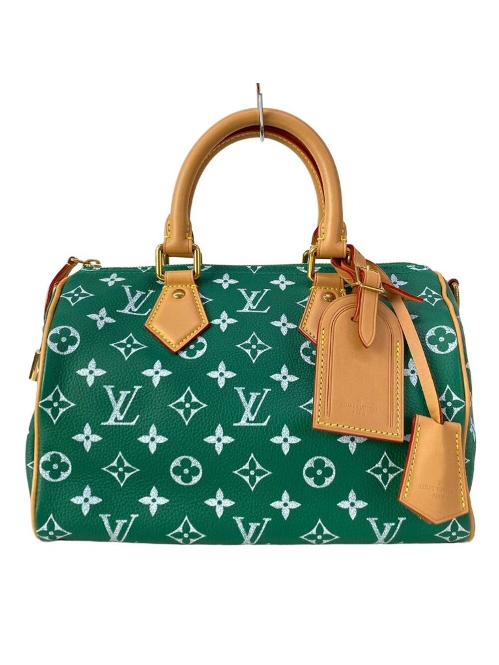 Louis Vuitton Handbag Speedy P9 25 Vert Leather Cowhide
